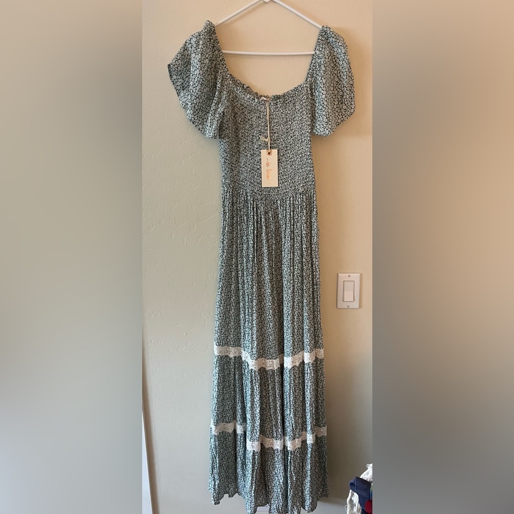 Boutique In Bloom Maxi dress nwt L